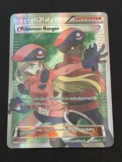 Pokemon Ranger (Full Art) 113/114 XY - Steam Siege Holo - Image 1