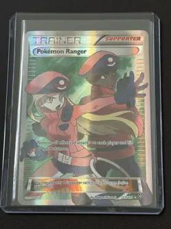 Pokemon Ranger (Full Art) 113/114 XY - Steam Siege Holo - Image 3