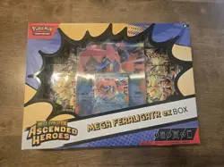 Pokemon TCG Mega Evolution Ascended Heroes Mega Feraligatr ex Box Factory Sealed - Image 1