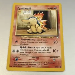 Cyndaquil 57/111 Common Neo Genesis Pokemon Unlimited LP - Buy 3 Get 2 Free - Image 1