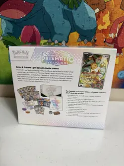 Pokemon TCG Scarlet & Violet Prismatic Evolutions Elite Trainer Box Eevee - Image 2