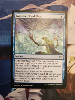 MTG Bloomburrow - Into The Floodmaw NM - Image 1
