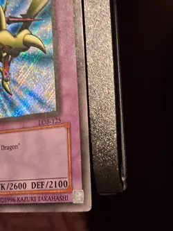 Yu-Gi-Oh LOB Gaia The Dragon Champion Ultra Secret Error + Holo Bleed MP - Image 4