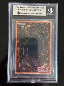 Yugioh Blue Eyes Ultimate Dragon JMP-EN005 BGS 9 Mint Ultra Rare - Image 2