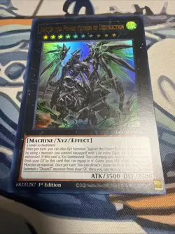 Yugioh Jupiter the Power Patron of Destruction Ultra Rare DOOD-EN044 Near Mint - Image 1