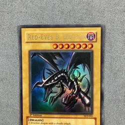 Red-Eyes B. Dragon NM Ultra Rare 1st Edition SDJ-001 Yugioh Starter Deck:Joey - Image 3