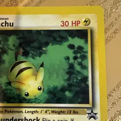 Pokemon Pikachu TCG Black Star Promos Card #27 NM - Image 3