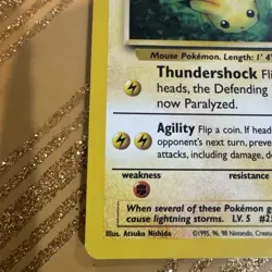 Pokemon Pikachu TCG Black Star Promos Card #27 NM - Image 5