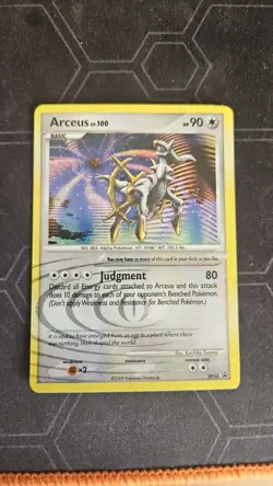 Arceus DP50 Holo Promo Pokemon Card Diamond & Pearl NM - Image 1
