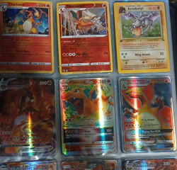 Pokemon TCG GX V VSTAR Holo Foil Full Art Card Lot Charizard Gyarados Pikachu - Image 1