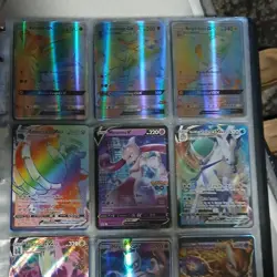 Pokemon TCG GX V VSTAR Holo Foil Full Art Card Lot Charizard Gyarados Pikachu - Image 3