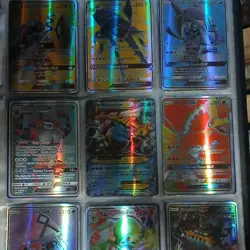 Pokemon TCG GX V VSTAR Holo Foil Full Art Card Lot Charizard Gyarados Pikachu - Image 5