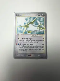 Pokemon 2006 World Championships Gold Star Latias Promo Card TCG 105/107 - Image 1