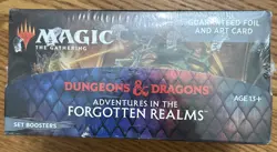 MTG D&D AFR Adventures in The Forgotten Realms Set Boosters (NEW, SEALED) 630509982875 - Image 1