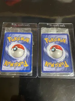 Pokemon 1st Edition Base Set Holo Machamp #8 Sealed Card Lot (4 Cards) - Image 3