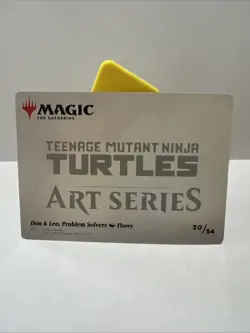 Don & Leo, Problem Solvers Art Card Art Series: Teenage Mutant Ninja Turtles... - Image 2