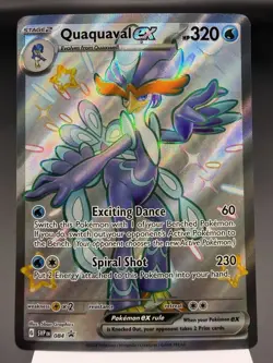Quaquaval ex SVP084 - Shiny Promo - Paldean Fates Pokemon Card NM - Image 1