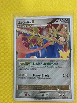 Zacian LV. X SWSH135 SWSH: Sword & Shield Promo Cards Holo - Image 1