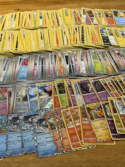 575X CARDS Pokemon TCG Bundle Job lot - Heavy Play / Damaged - Image 2