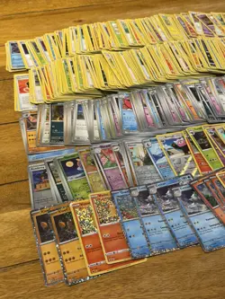 575X CARDS Pokemon TCG Bundle Job lot - Heavy Play / Damaged - Image 3