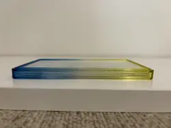 PSA Graded Card Case / Slab Bumper Guard - New - Yellow & Blue - Image 2