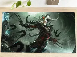 MTG Vraan, Executioner Thane Table Playmat TCG CCG Pad Trading Card Game Mat - Image 1