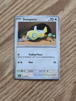 Pokemon SV09 Journey Together Card Dunsparce 120/159 - Image 1