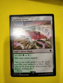 MTG Radiant Grove Card Final Fantasy Commander, NM Condition - Image 1