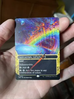 MTG Cascading Cataracts Full Art Edge Of Eternities N.M - Image 1