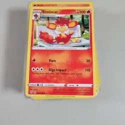 Pokemon TCG - Lot of 90 Fire-Type Cards - Common & Uncommon - Bulk Collection - Image 3