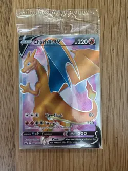 Pokemon TCG Charizard v SWSH050 Sword and Shield Promo - Image 1