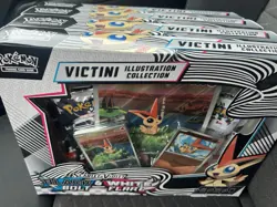 Pokemon Unova Victini Illustration Collection Black Bolt White, Lot of 4 - Image 1