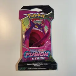 Pokemon TCG Sword and Shield Fusion Strike Lot of 3 Sealed Sleeved Booster Packs - Image 2