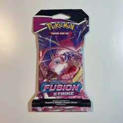 Pokemon TCG Sword and Shield Fusion Strike Lot of 3 Sealed Sleeved Booster Packs - Image 4