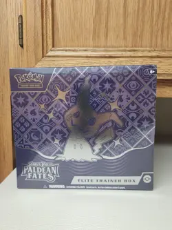 Pokemon TCG Scarlet & Violet Paldean Fates Elite Trainer Box ETB Factory Sealed - Image 1
