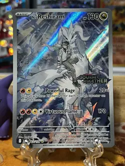 Pokemon TCG Sealed Journey Together Stamped Promo N'S RESHIRAM #167/159 - Image 4