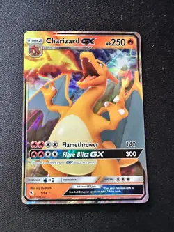 Charizard GX - 9/68 - Pokemon Hidden Fates Sun & Moon Ultra Rare NM - Image 1