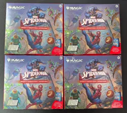 MTG Marvel Spider-Man Spidey’s Sensational Showdown Scene Box Set of 4 Sealed 🔥 - Image 1