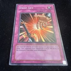 Yugioh Drop Off LOD-097 Super Rare Unlimited NM - Image 2
