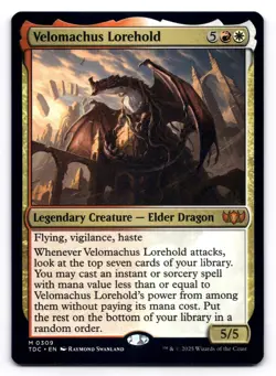 Velomachus Lorehold NM 309 Commander: Tarkir: Dragonstorm Magic: The Gathering - Image 1