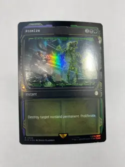 Atomize (Showcase) Universes Beyond: Fallout Foil - Magic the Gathering MTG - Image 1