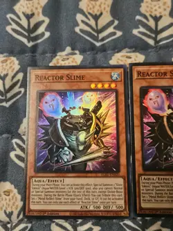 Reactor Slime x3 - Super Rare - EGS1-EN020 Yugioh - Image 2