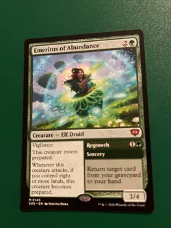 Emeritus of Abundance Secrets of Strixhaven Regular - Image 1