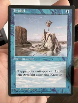 MTG - Twiddle - FBB German Revised / 4th Edition - NM Unplayed - $1 Ship - Image 1