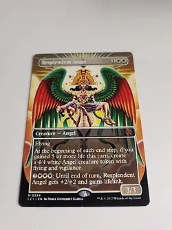 Resplendent Angel (Borderless) The Lost Caverns of Ixalan Regular - Image 2