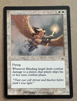 Blinding Angel - Nemesis - MTG - Magic the Gathering - Image 1