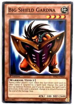 YuGiOh! - Big Shield Gardna - BP02-EN032 - 1st Edition - Common - Image 1
