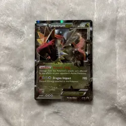 Pokemon Tyrantrum EX XY70 Holo Card - Image 1