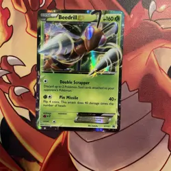 Pokemon Beedrill EX XY Black Star Promos Holo Card XY157 NM - Image 1
