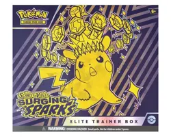 2024 Pokemon TCG Scarlet & Violet SURGING SPARKS - SEALED ETB - Image 1